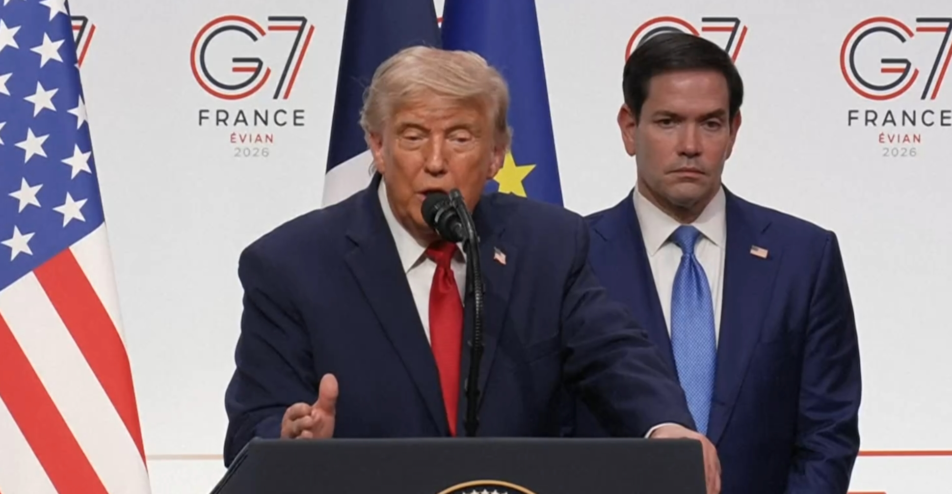 Трамп похвалил разговор с Зеленским на саммите G7