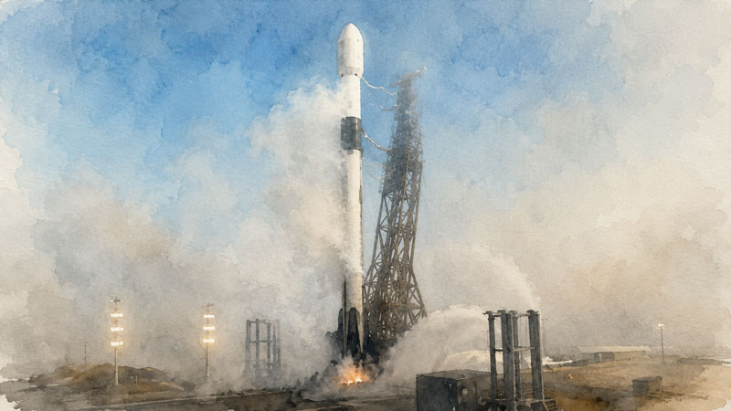Falcon 9: отмена запуска