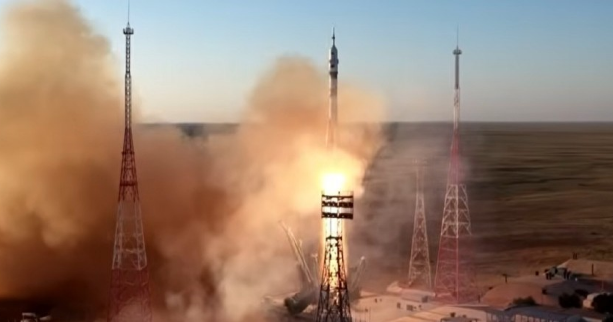 Старт корабля Союз МС-29