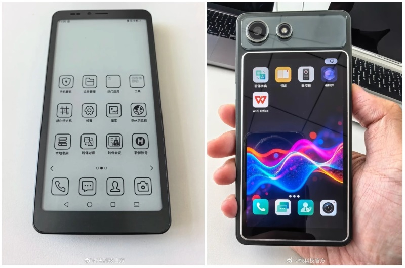 Hisense A10: смартфон с E Ink и съёмным цветным дисплеем готов к презентации