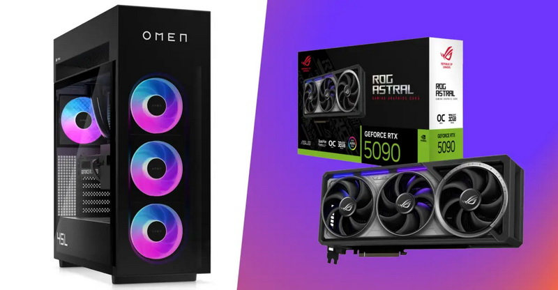 В США готовый ПК с RTX 5090 дешевле, чем отдельная видеокарта