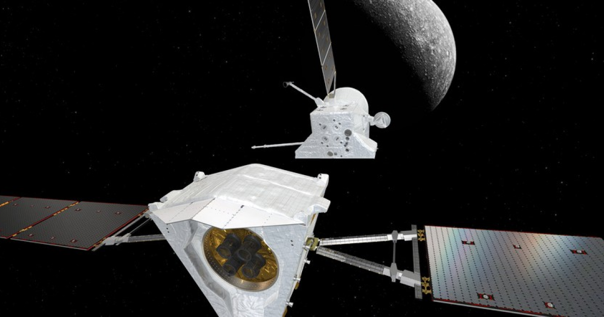 ESA подтвердило завершение перелёта зонда BepiColombo к Меркурию