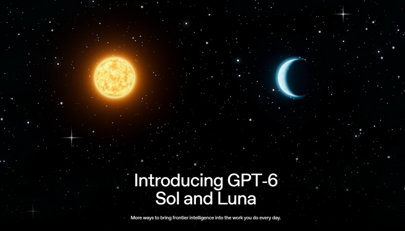 OpenAI представила более доступные модели GPT‑6 Sol и Luna