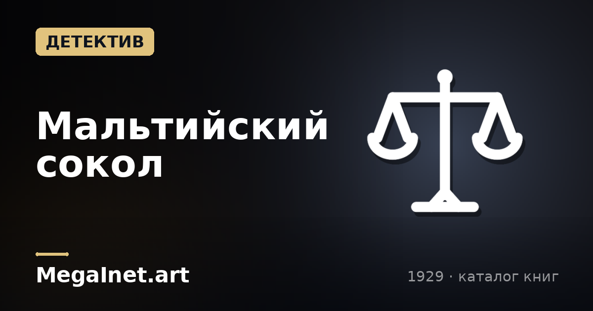 Мальтийский сокол (1929)