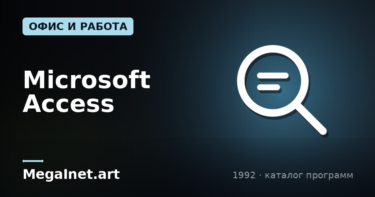 Microsoft Access (1992)