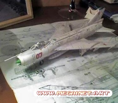 Сборная модель самолета - Су-7БМК