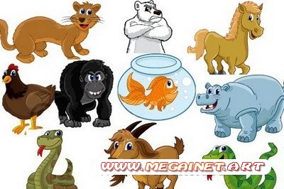Клипарты для фототошопа - Животные Клипарты для фототошопа - Животные