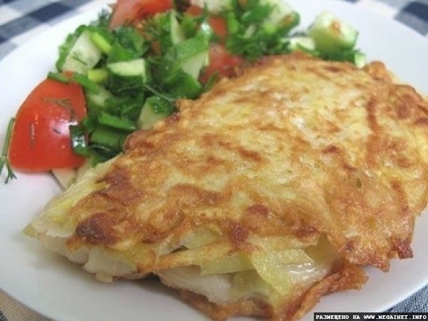 Рыба в картофельной корочке Рыба в картофельной корочке