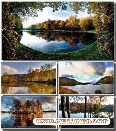 Реки и озера в новом сборнике обоев с природой