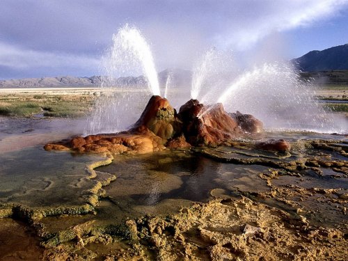 Пустыня Блэк Рок в штате Невада ( Филиал Марса на Земле )